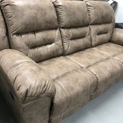Reclining Sofa Couch Stoneland 