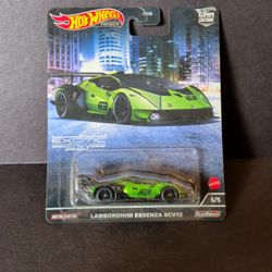 Hot Wheels Premium Exotic Envy Lamborghini Essenza SCV 12 