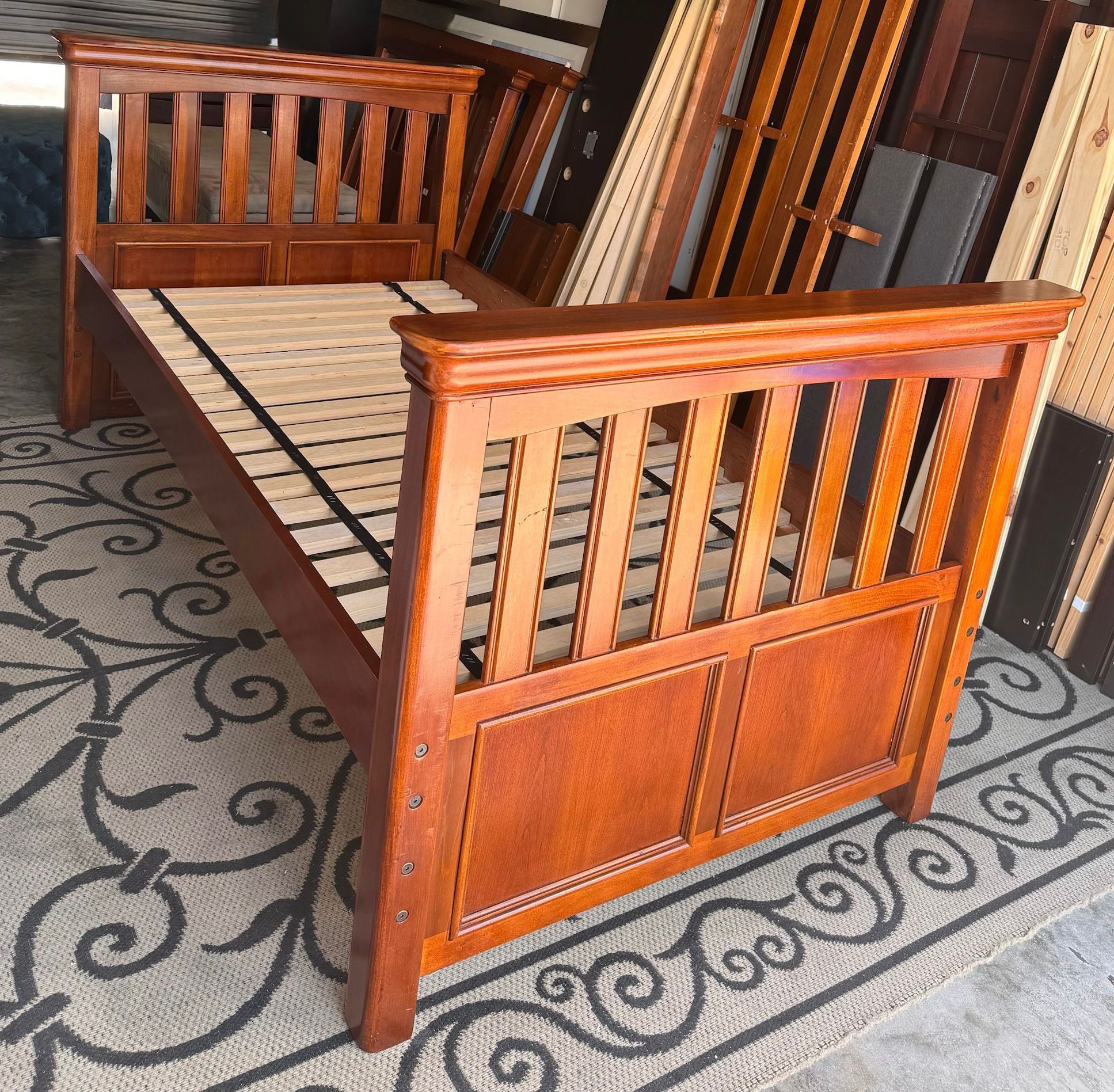 Twin Size Bed Frame ( Set of 2)