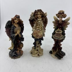 Boyds Bears & Friends The Folkstone Collection Angels Lot of 3