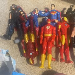 Various Action Figures About 5 Inches 