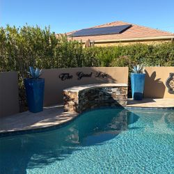 2 Decorative Outdoor Large Vases