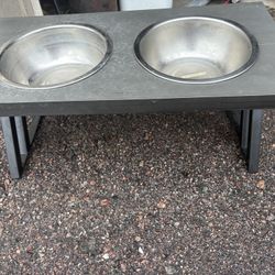 Dog Bowls With Stand
