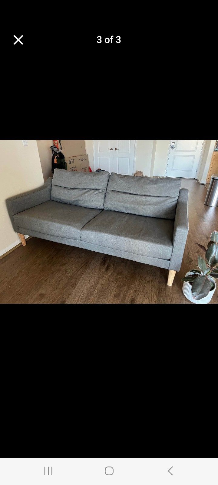 Like New Gray Couch