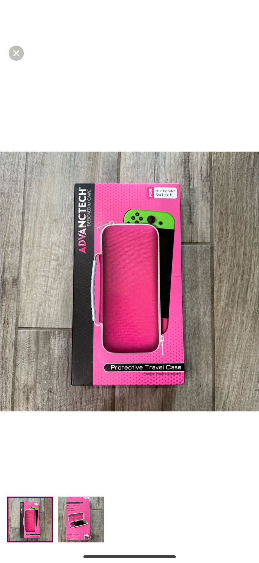Pink Nintendo Switch Case