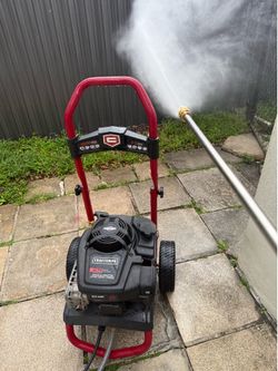 Lawn mower/pressure washer craftsman 3100 psi very good condition work great