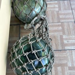 Japan Glass Antique Fishing Floats for sale