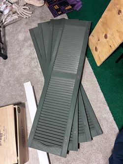 Plastic shutters