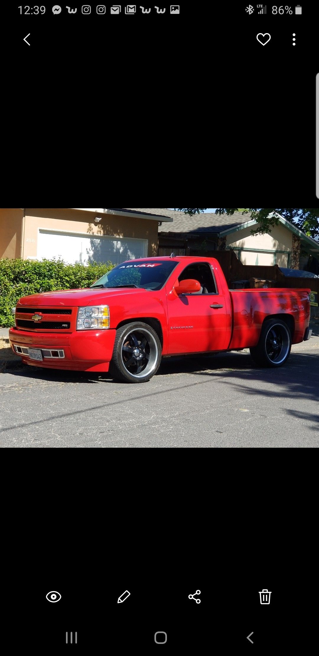 07 Chevy silverado single cab with 22800 miles