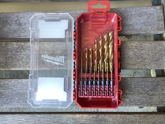 Milwaukee SHOCKWAVE Impact Duty Titanium Drill Bit Set 15-PC. Brand NEW . NUEVO.