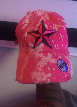 Tough pink hat