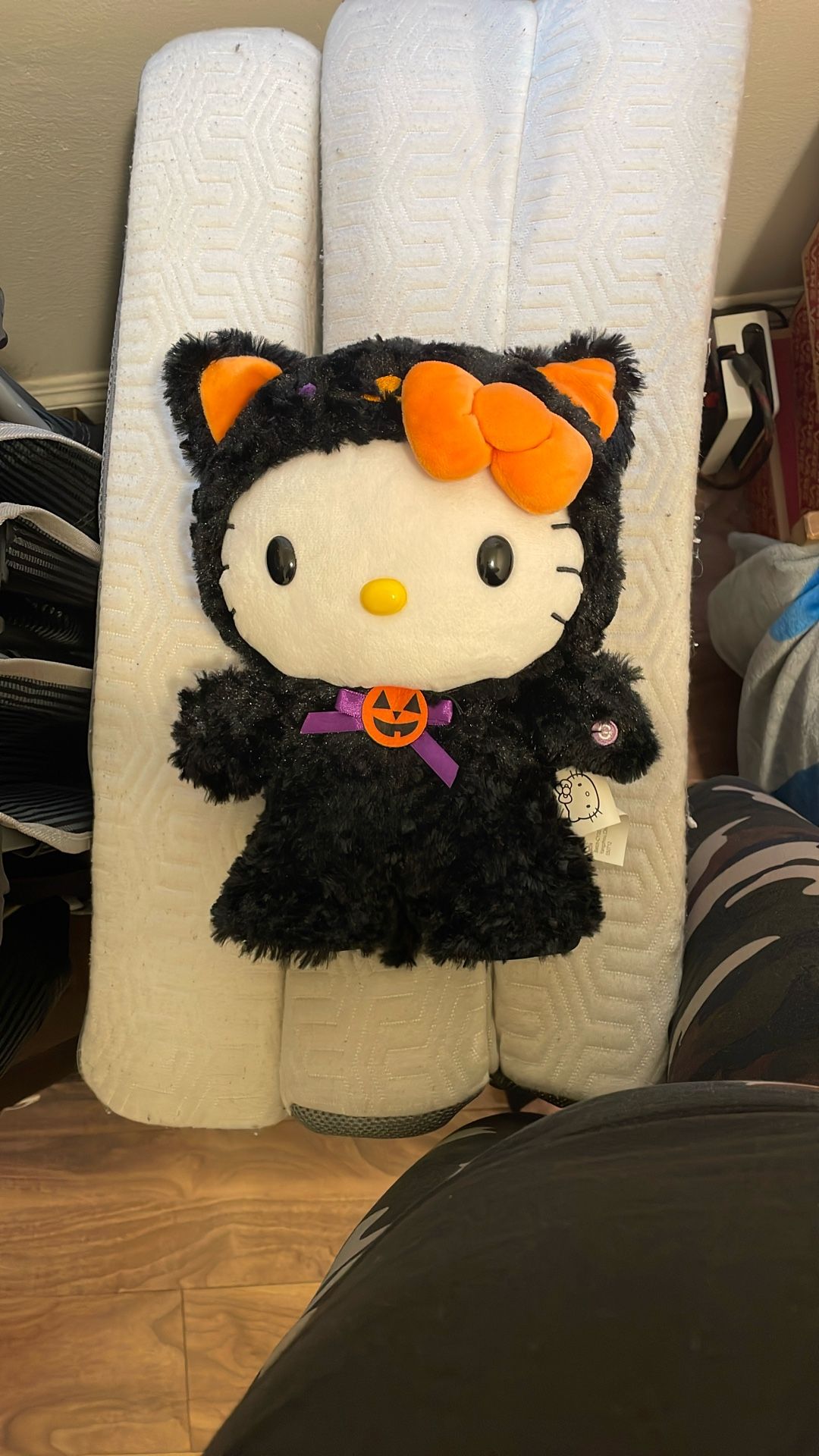 Hello Kitty Halloween Black Cat Side Stepper
