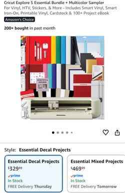 Cricut Explore 5 Essential Bundle + Multico