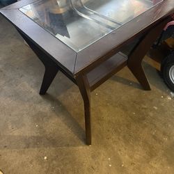 Small Table With Glass Top