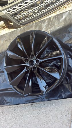 Tesla Model S Staggered 21in Turbine Wheels Rims TPMS