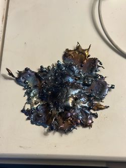 Iridescent copper Splash art