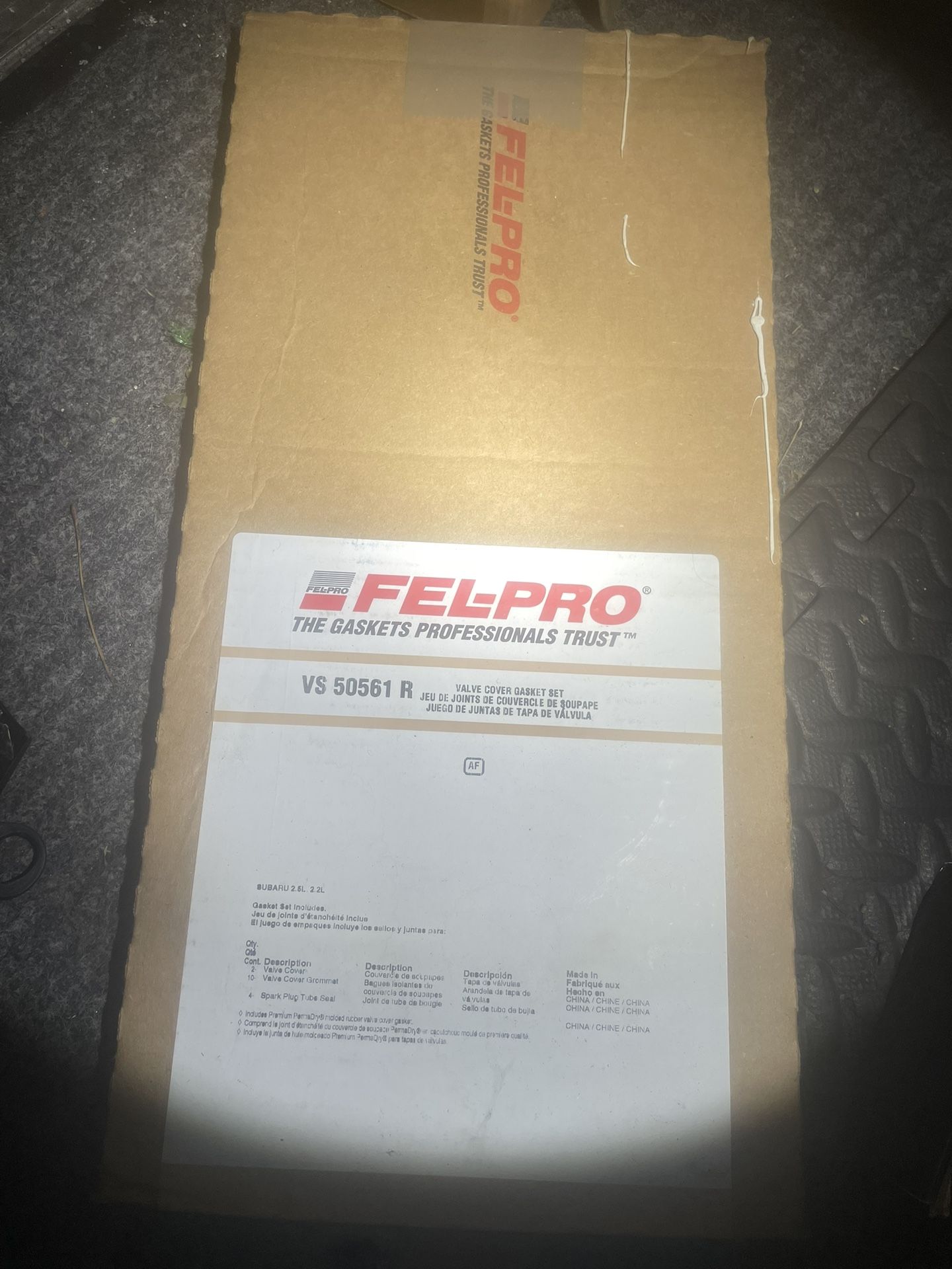 Fel-Pro Valve Cover Gasket Kit For Subaru Wrx