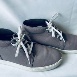 Timberland Men's Fabric Sneaker Boots Casual Shoe Gray Size 8.5, Excellent Condition.