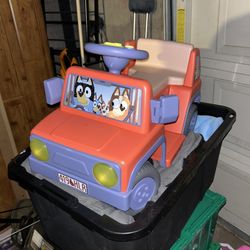 Bluey Ride On Car