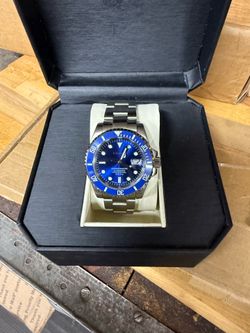 Blue Dial Dive Watch NH35 Movement Automatic Movement