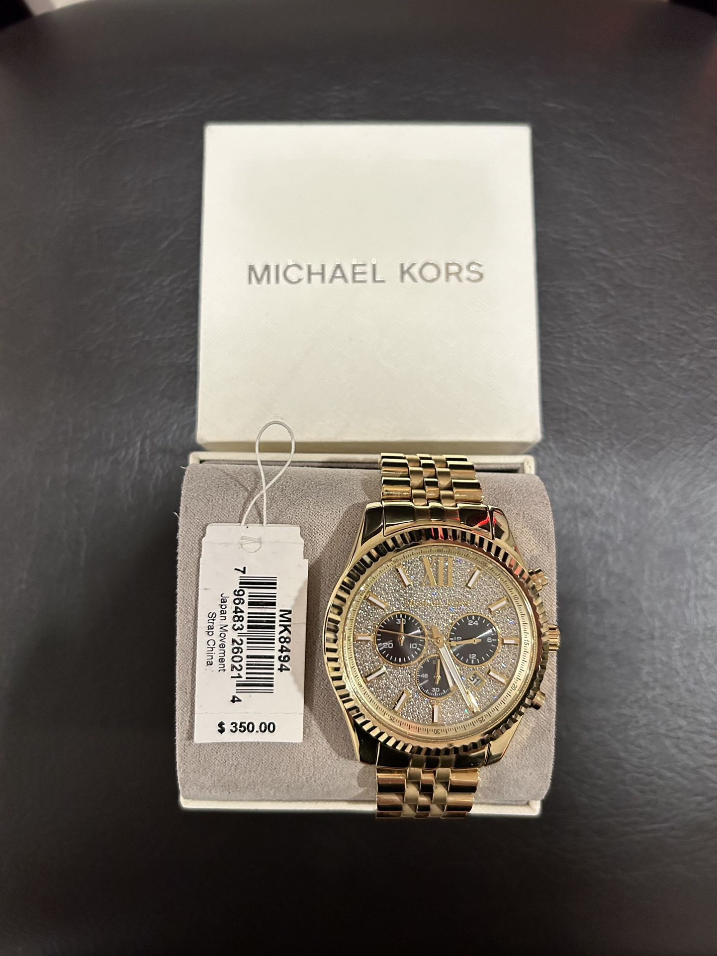 Michael Kors Gold/Black Watch 