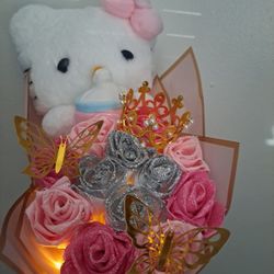 Flower bouquet for Valentine's Day 