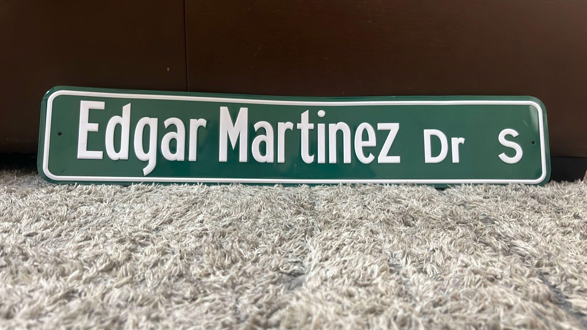 Edgar Martinez street Sign