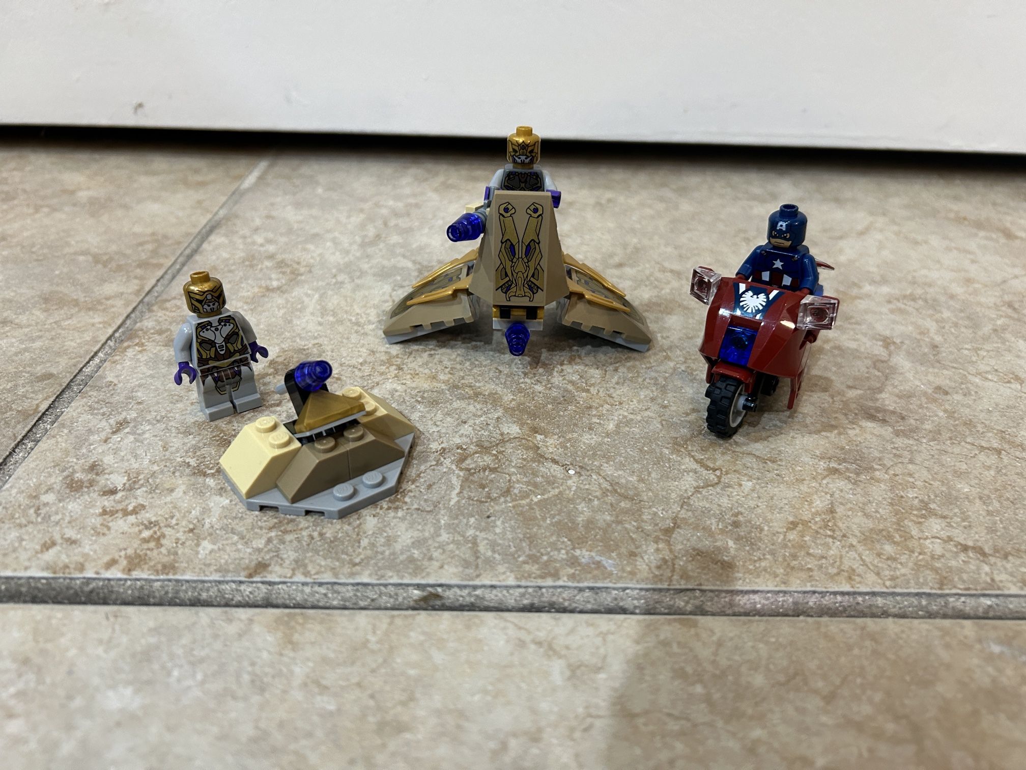 Retired LEGO Captain America’s Avenging Cycle