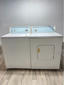 Kenmore heavy duty washer and gas dryer