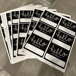 Free Name Tags