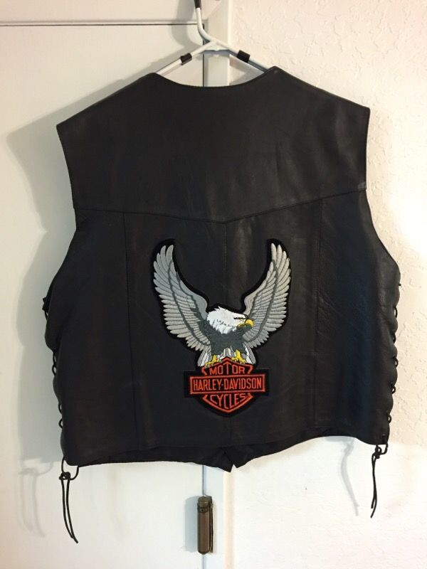 Harley Davidson Vest and Jacket