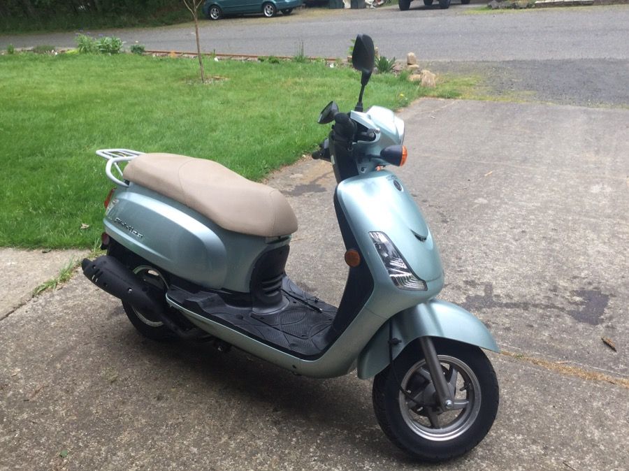 EVEN NEWER PRICE!! 2009 SYM FIDDLE II MOTOR SCOOTER 125cc 671 original miles!