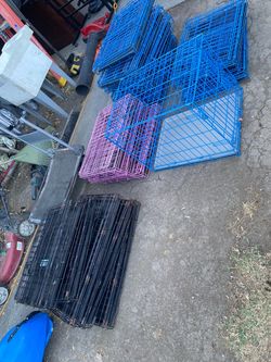 Lot of Wire Dog Crates $20EACH