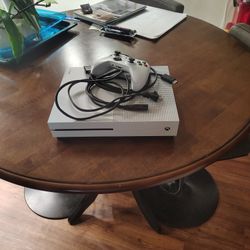 Used Xbox Series S And Gaming Wheel