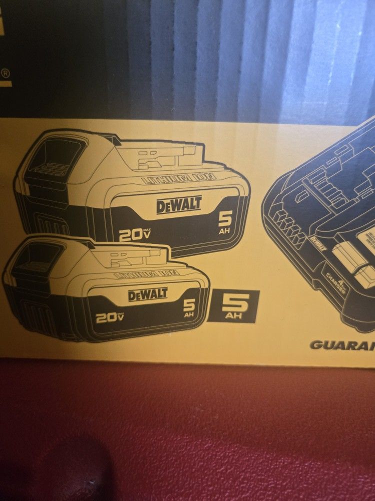 Kit Batteries And Charger 5ah