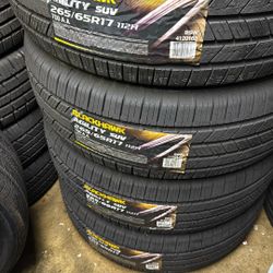 265/65/17 Blackhawk Tires 🛞
