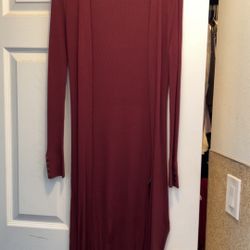 Maroon Cardigan 