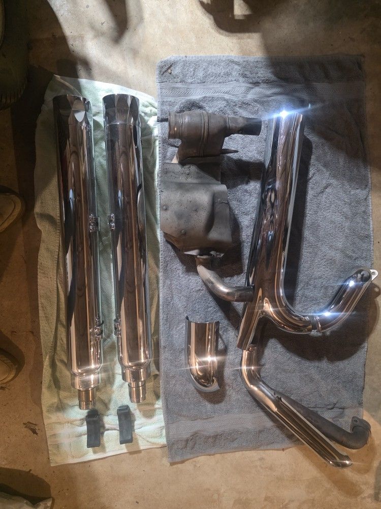 Indian Challenger Full Exhaust With Tab Zombie Slip Ons