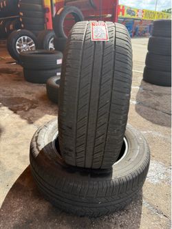 265/60/18 2 used tires Ironman