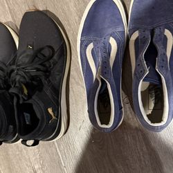 Puma & Vans 8.5 Use Both Pair $8 