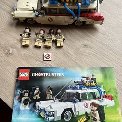Ghostbuster Lego With Mini figures And Instruction Book 