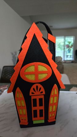 Halloween Felt Basket