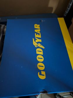 Goodyear Blue and Yellow Metal Work Boots
