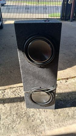 Clarion Dual Subwoofer Box