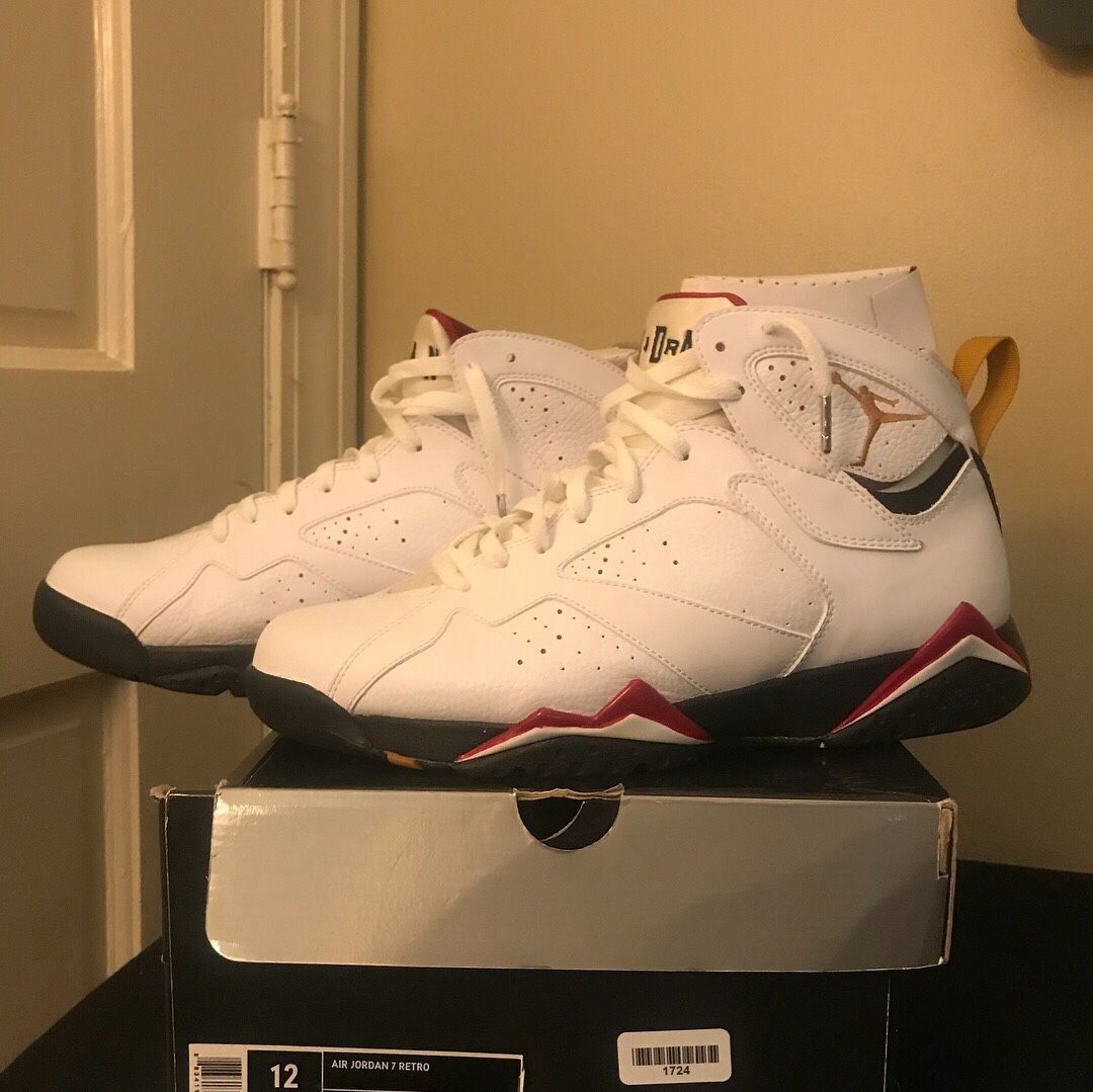 Jordan 7 cardinal size 12
