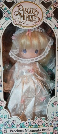 Colection Precious Moments wedding  Bride 10 Inches tall Thumbnail
