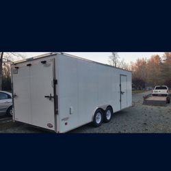 8.5x20 Bravo Scout Enclosed Trailer/car Hauler 