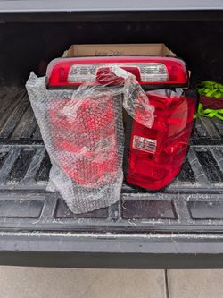 2018 Chevy Silverado tail lights