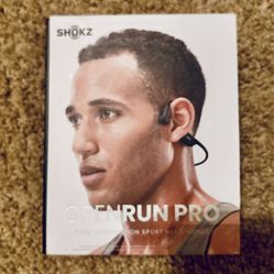 SHOKZ OpenRun Pro Wireless Headphones (New/never Opened In box)