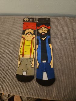 Cheeech and Chong socks